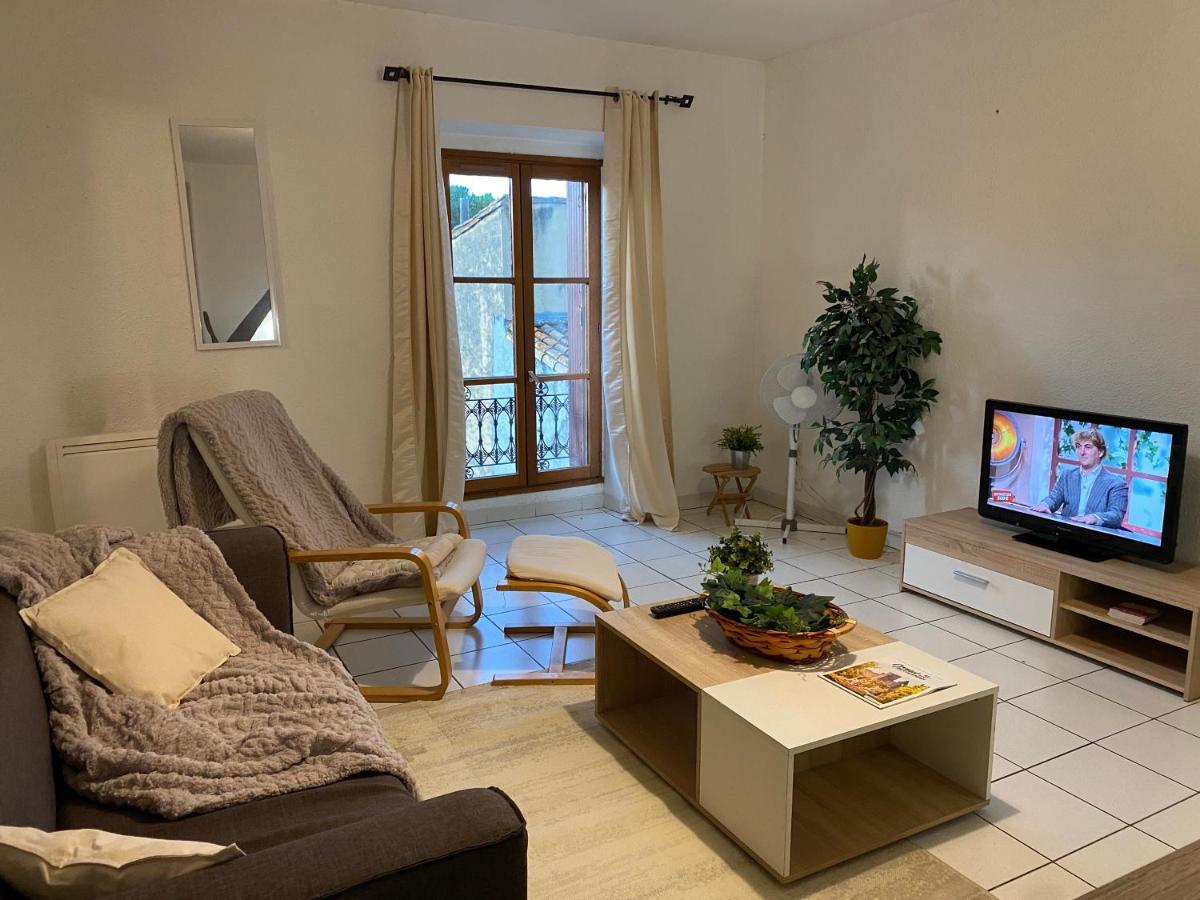 Апартаменты Au Pied De La Cite, T3 Au Calme Каркассон Экстерьер фото